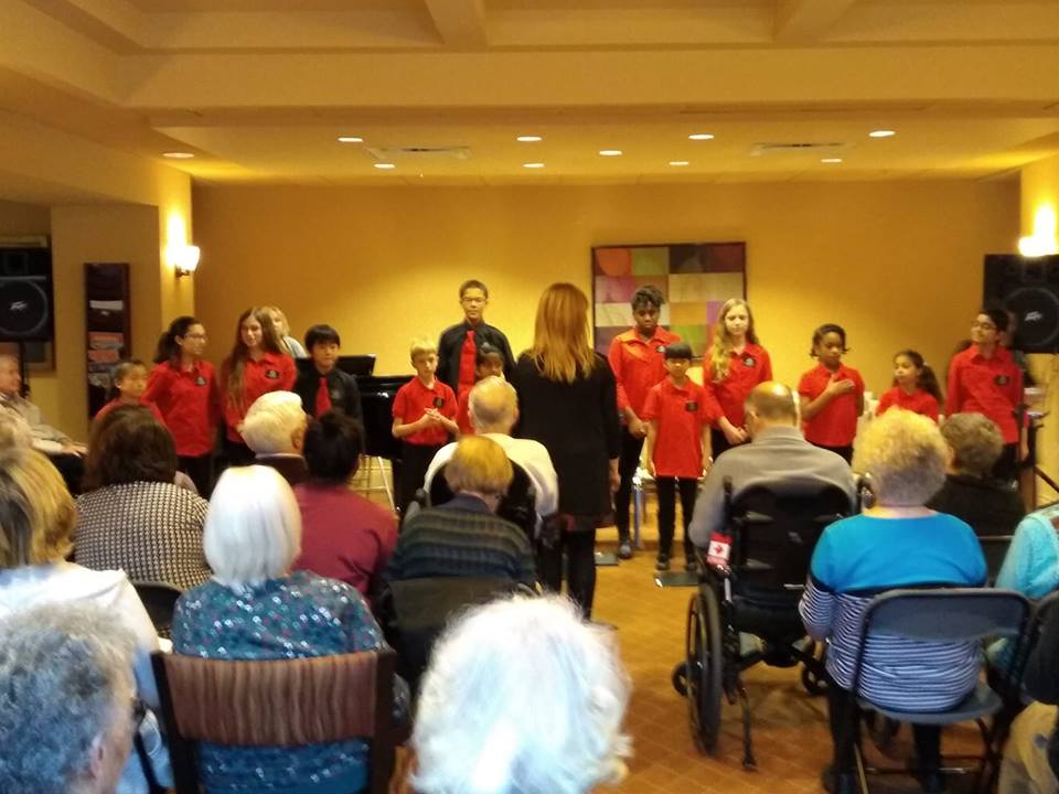 Parkland Seniors residence concert